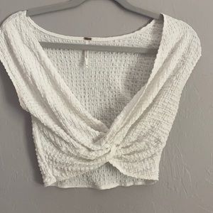 Free People White Top